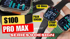 S100 Ultra Smart Watch with 4 Straps