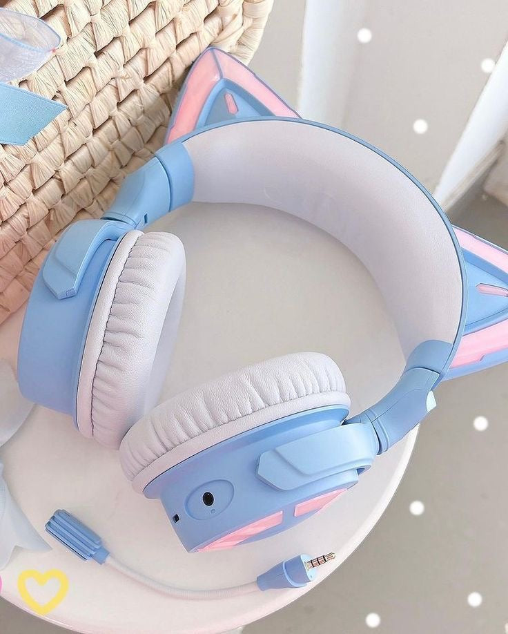 CAT EARS WIRELESS BLUETOOTH HEADPHONE